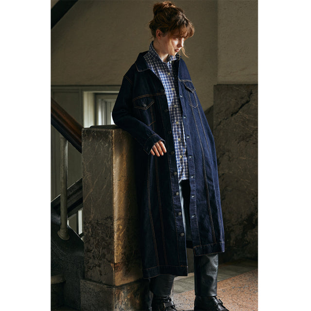 3rd Type Denim Jacket Dress [SDL-4004]
