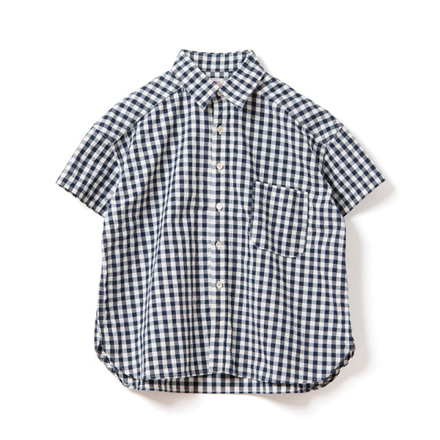 Navy Check Shirt [SDL-5015B]