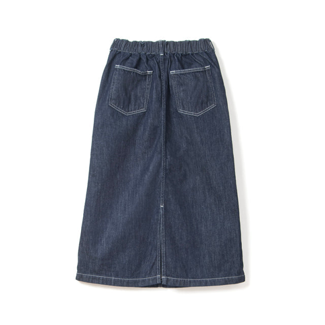 Denim Baker Skirt [SDL-1018]