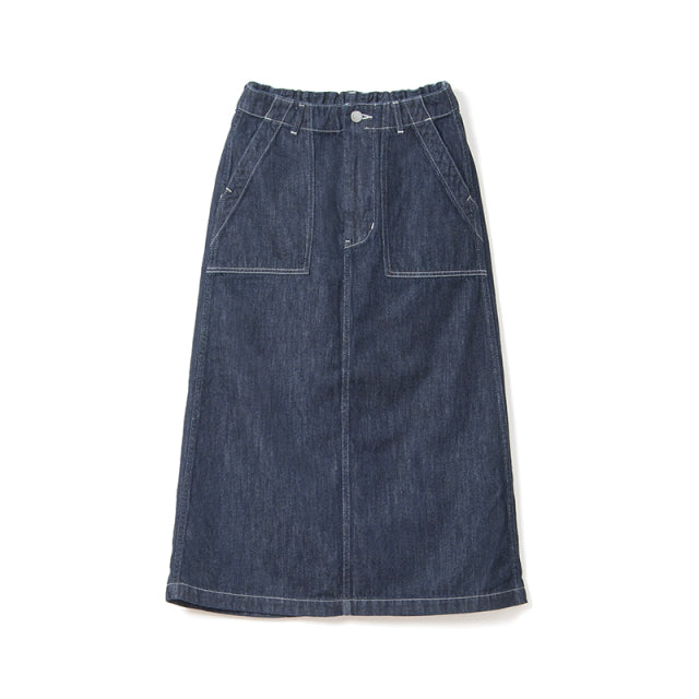Denim Baker Skirt [SDL-1018]