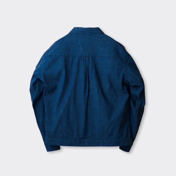 Denim Blouse Jacket [OR-4291]