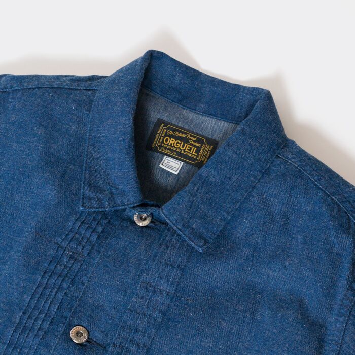 Denim Blouse Jacket [OR-4291]