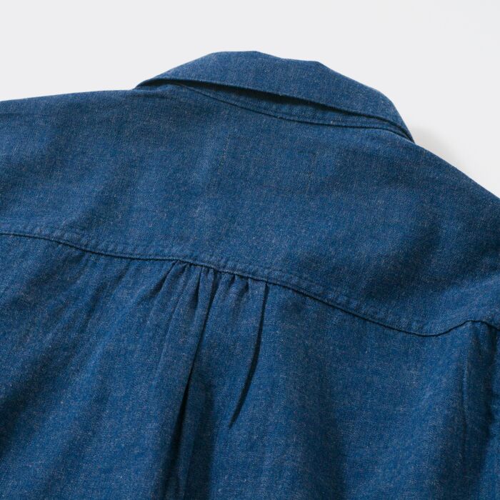 Denim Blouse Jacket [OR-4291]