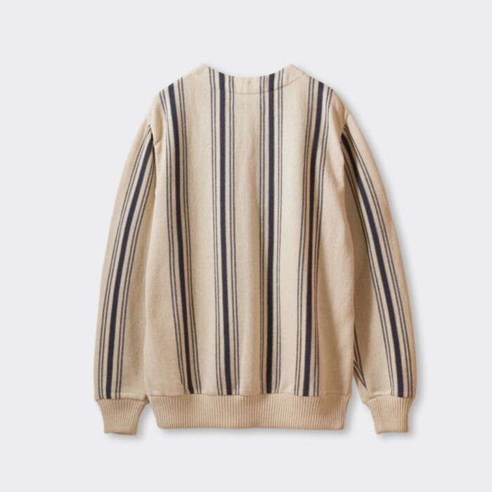 Stripe Knit Cardigan [OR-4293]