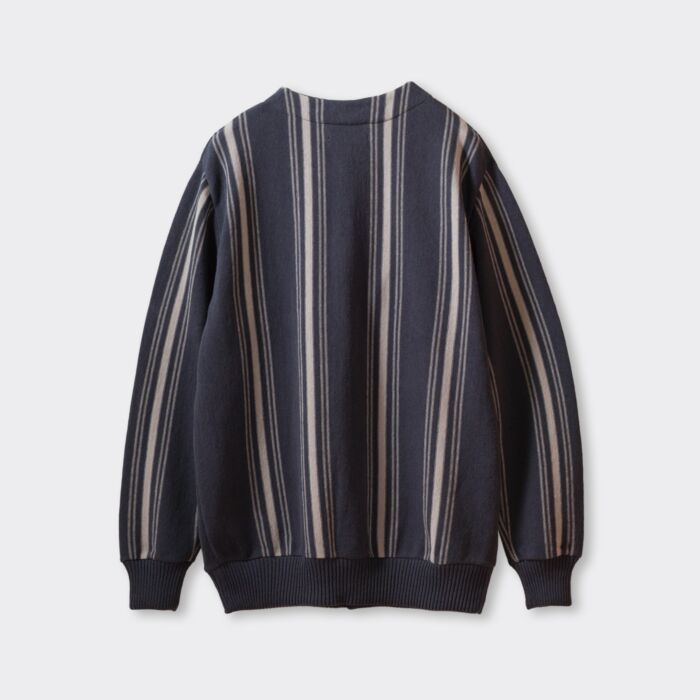 Stripe Knit Cardigan [OR-4293]