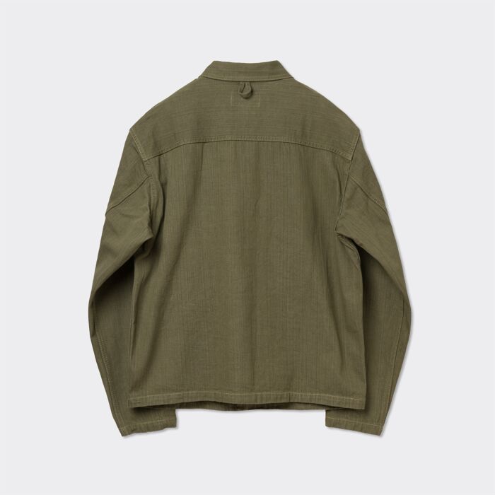 Green Denim Jacket [OR-4300]