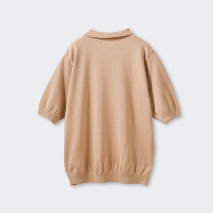 Knit Polo Shirt [OR-9097]