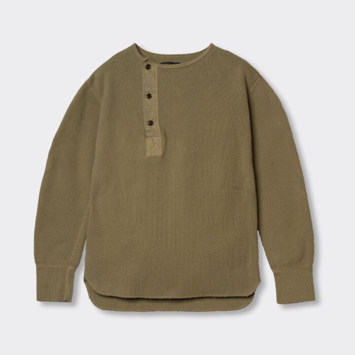 Thermal Henry Neck shirt [OR-9101]
